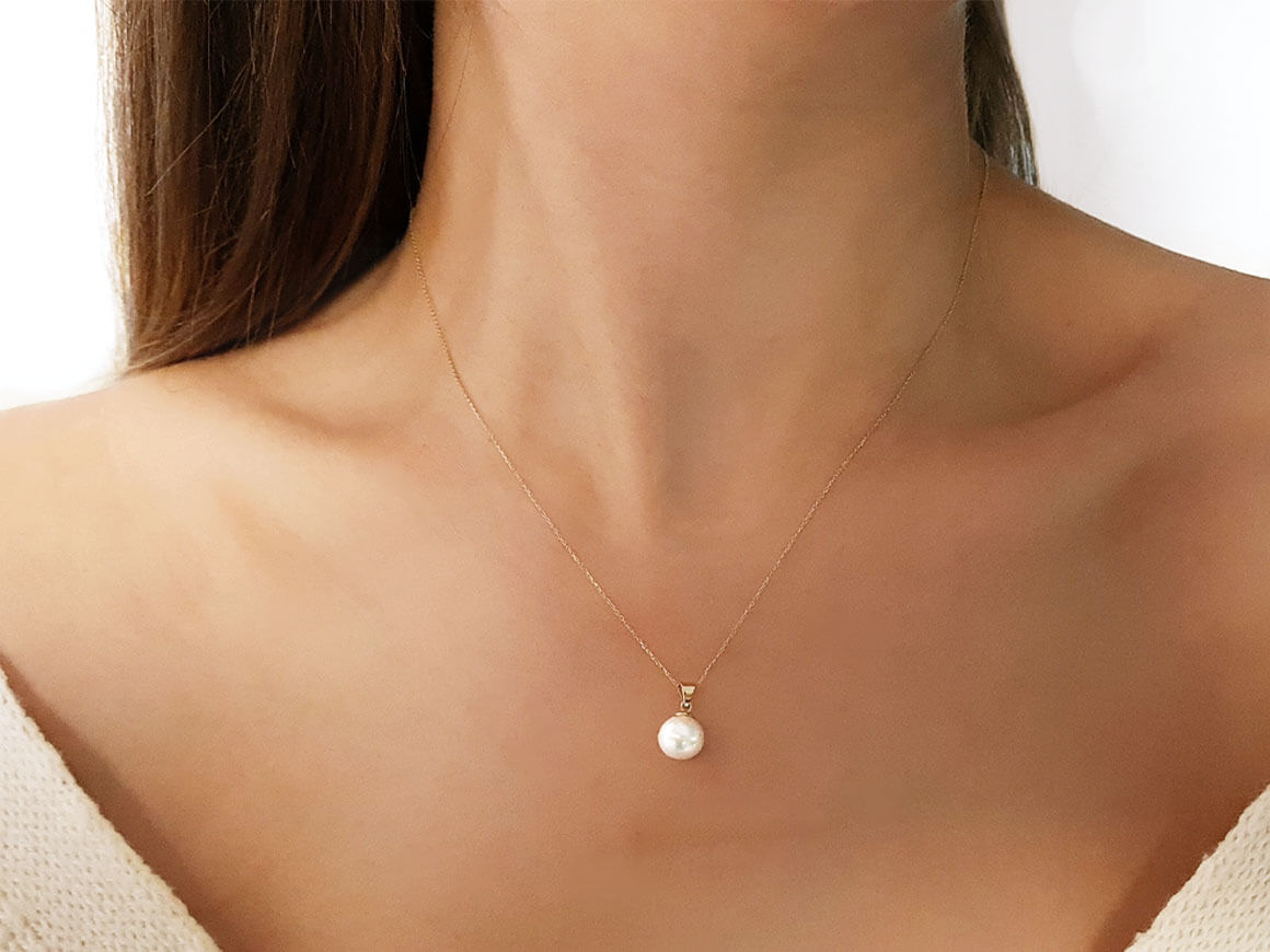 Collier de diamants et de perles
