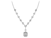 Collier Tennis Diamant Baguette