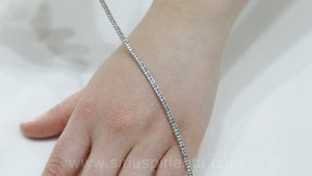 1.78 total carat diamond tennis bracelet