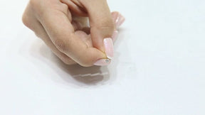 Piercing de nez en diamant de 0,09 carat