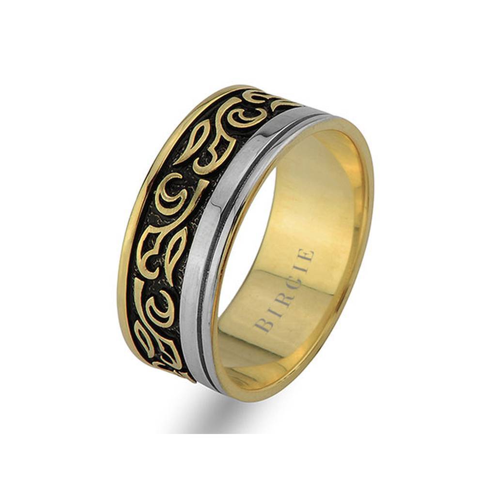 White Gold Wedding Band