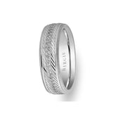 Alliance en or blanc Lyrical Design avec diamants