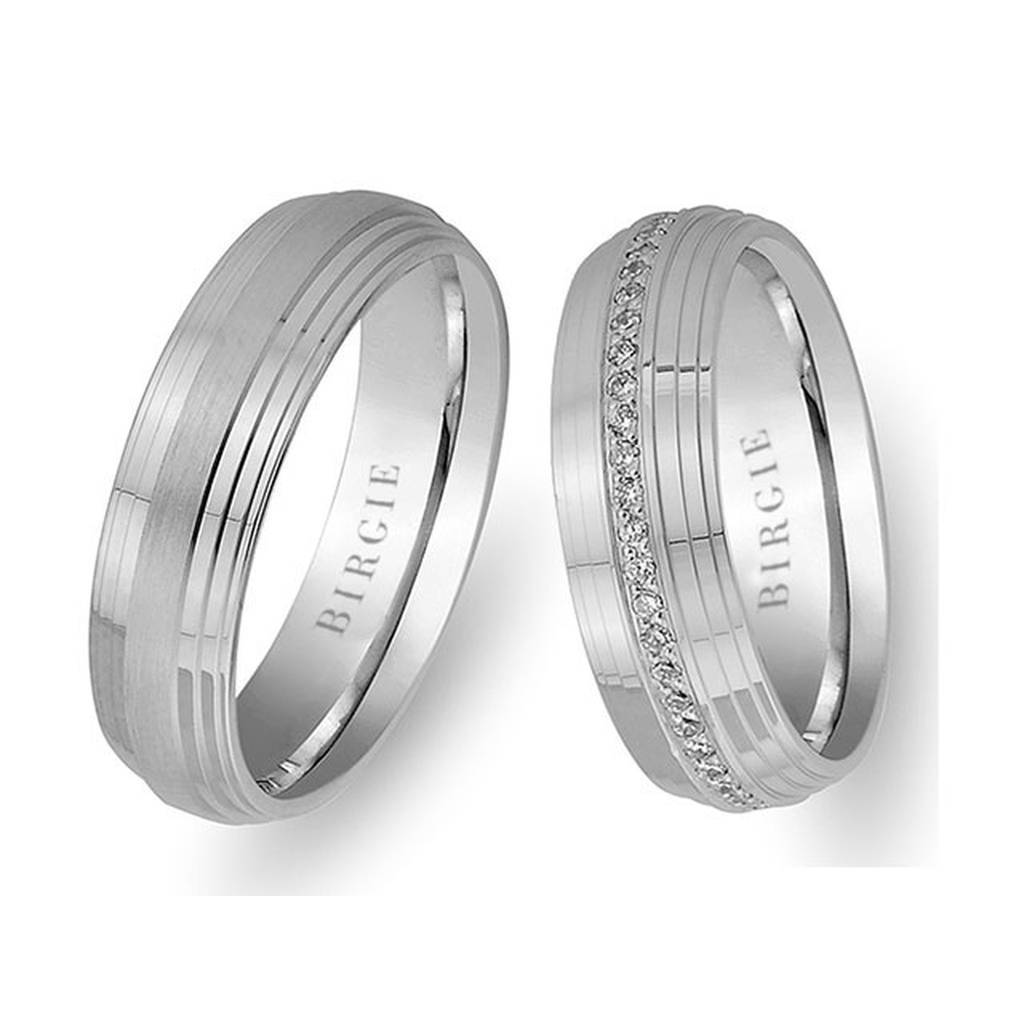 Alliance Epsilon Design en or blanc avec diamants