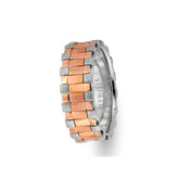 Babylon Rose Gold Wedding Band