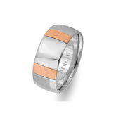 White Gold Wedding Band