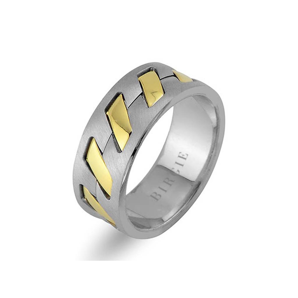 Alliance Presto en or blanc et jaune