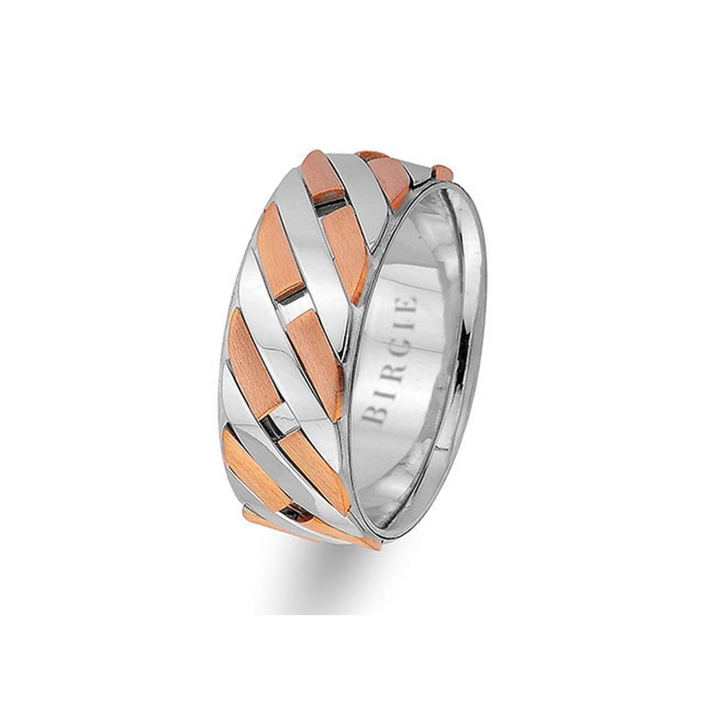 Alliance Kayra Design en or blanc et rose