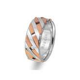 Alliance Kayra Design en or blanc et rose