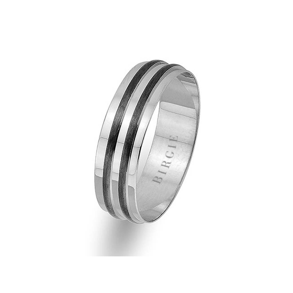 Alliance classique 2 couleurs en or blanc
