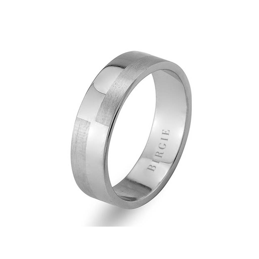 White Gold Wedding Band