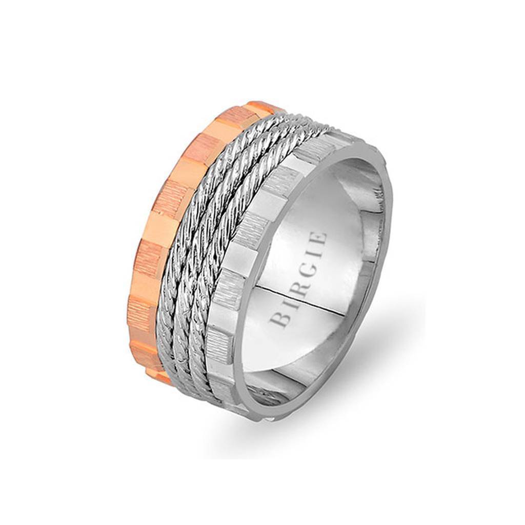 Rose Gold North Wedding Band