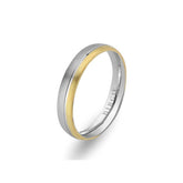 Alliance basilic en or blanc et jaune